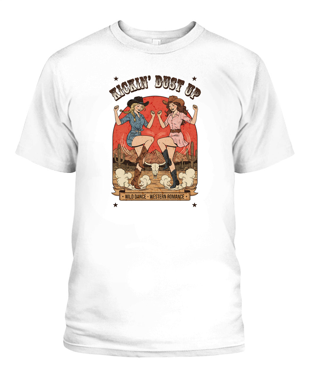 Kickin' dust up, pinup 60s retro