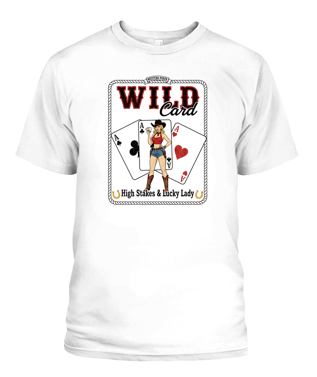 Wild card, pinup 60s retro