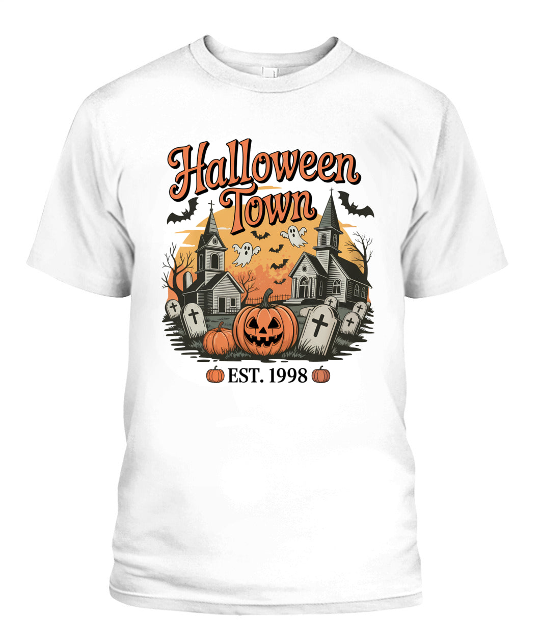 Halloween Town Est 1998 Pumpkin