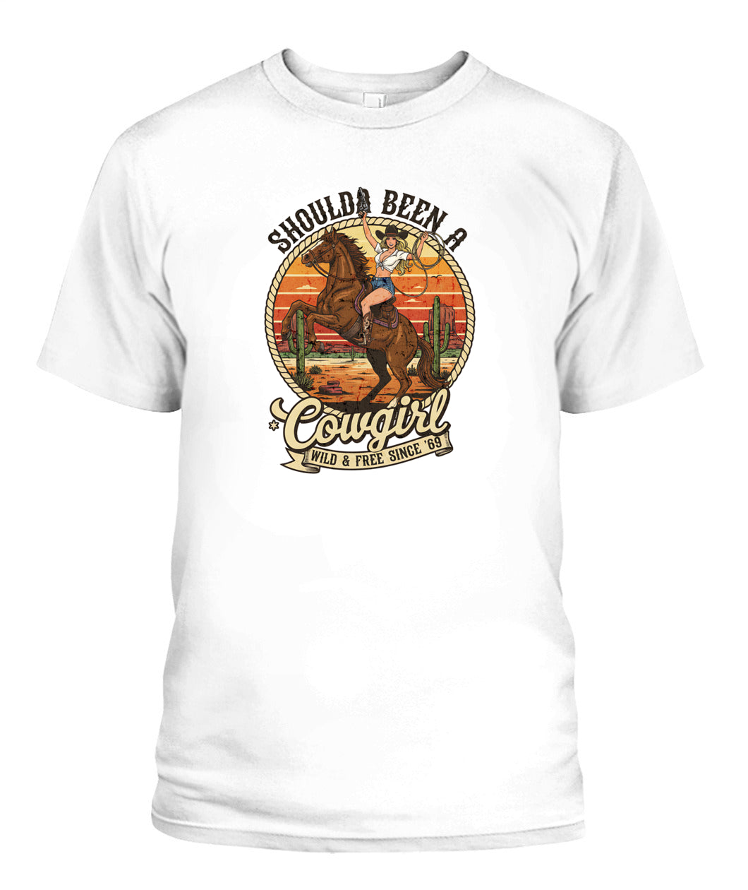 Should been a cowgirl, pinup 60s retro