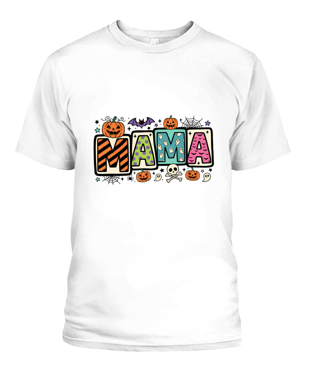 halloween mama pumpkins ghosts bats