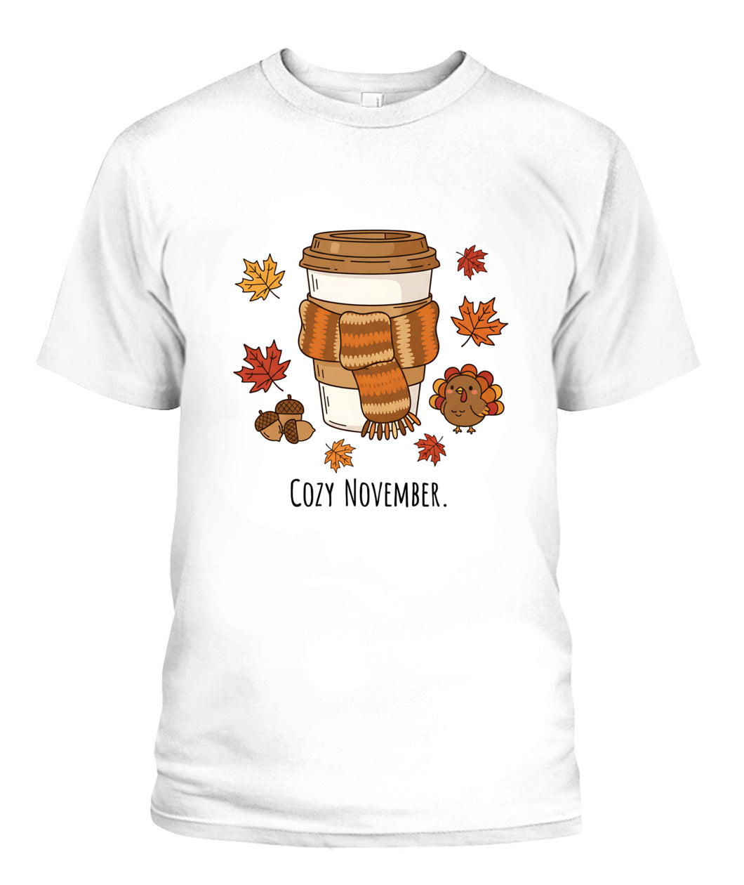 cozy coffee cup november turkey