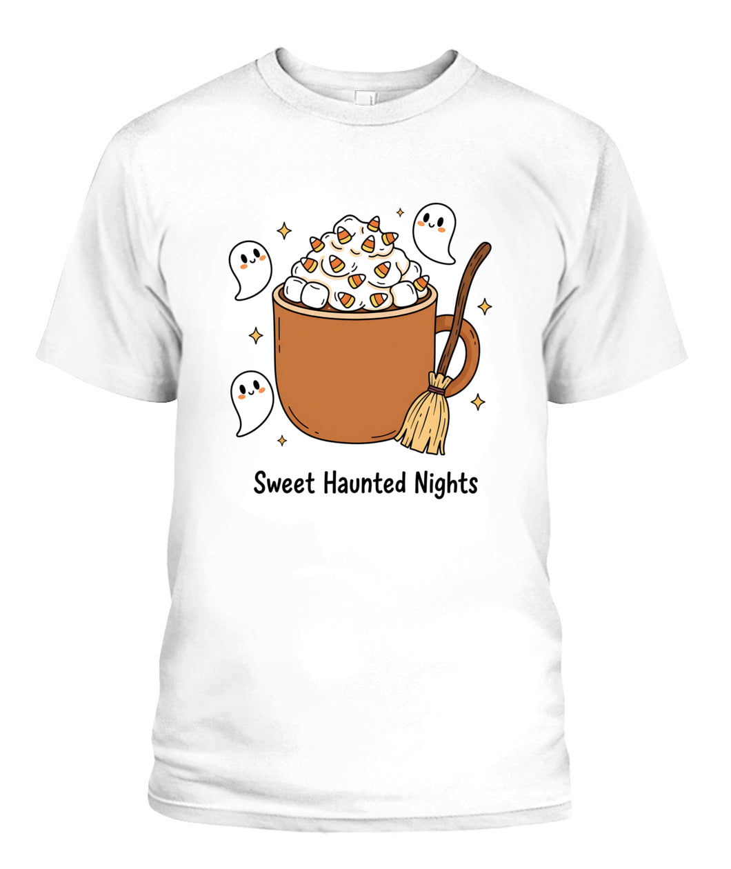 halloween hot chocolate ghosts