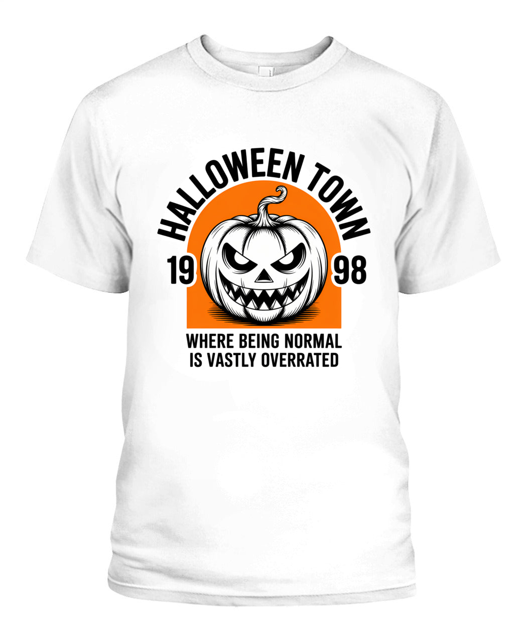 Halloween Town 1998 Skull Pumpkin