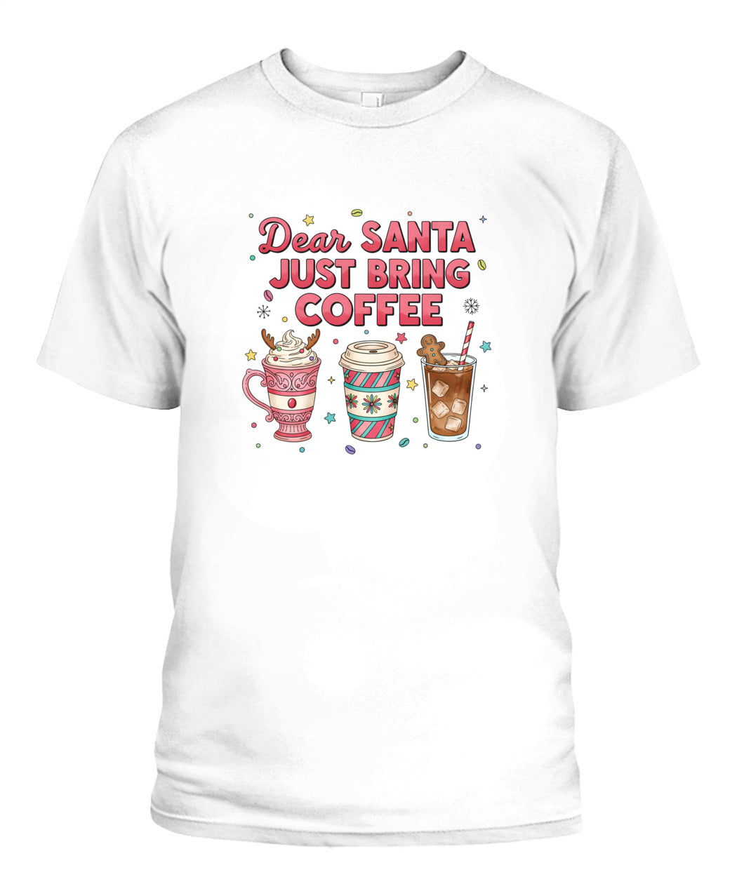 dear santa just bring coffee