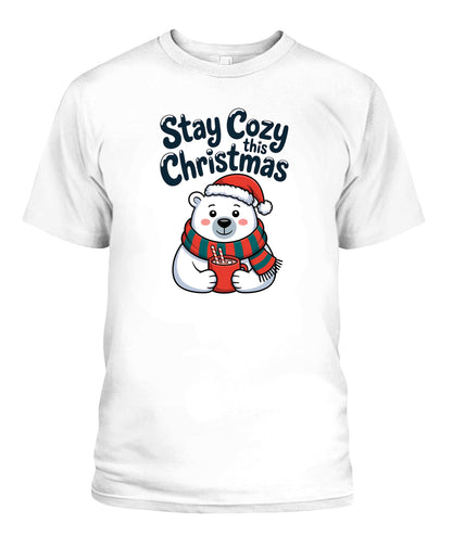 polar bear christmas cocoa stay cozy