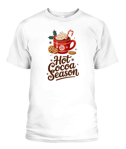 hot cocoa season red mug cookies