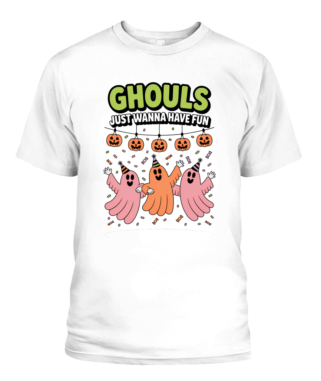 Ghouls Just Wanna Have Fun Ghost Party Pumpkin 02
