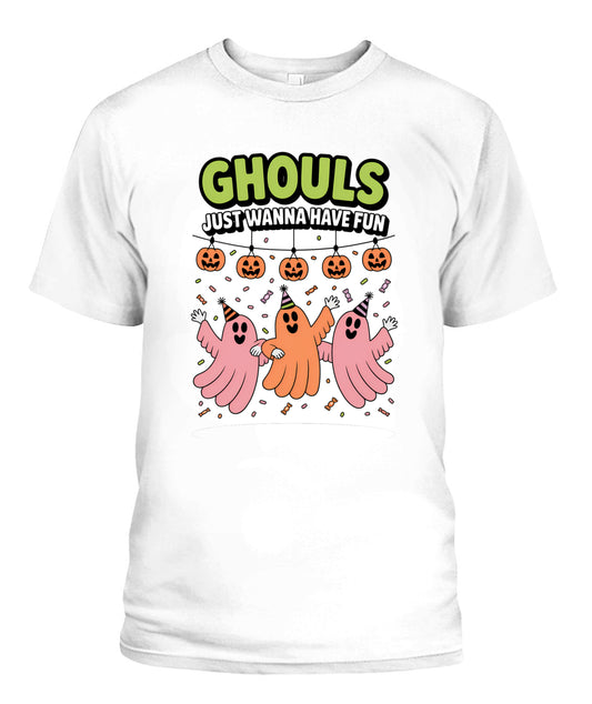 Ghouls Just Wanna Have Fun Ghost Party Pumpkin 02
