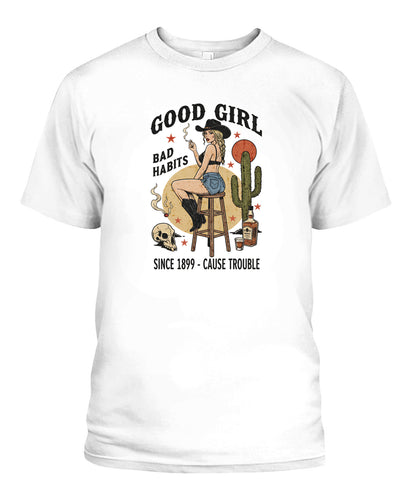 Good girl bad habits, pinup 60s retro