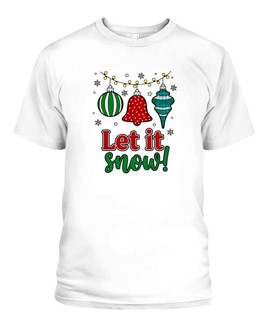 let it snow christmas ornaments