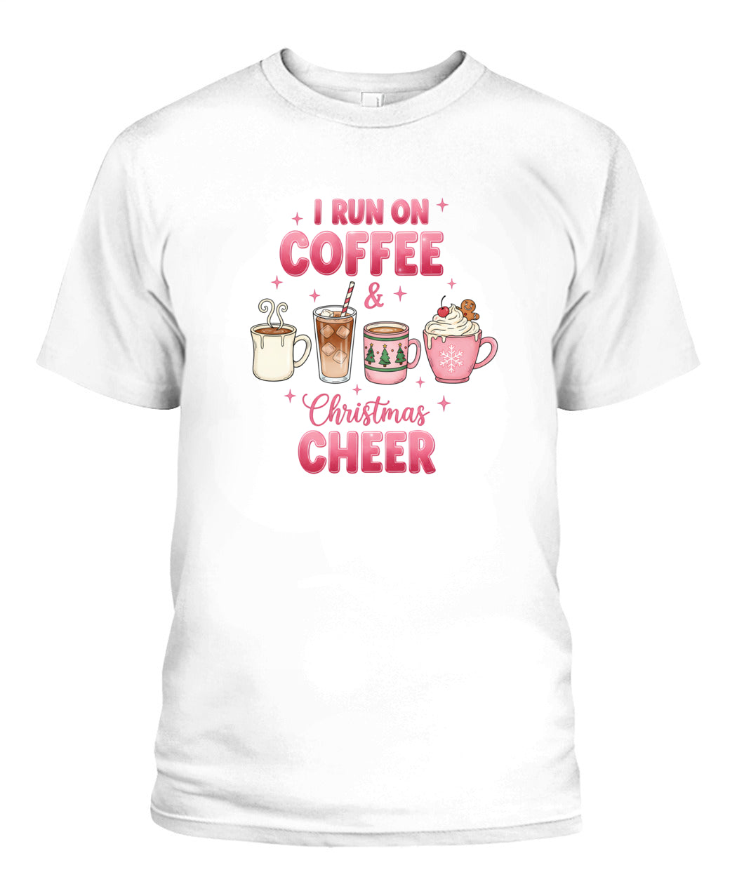 i run on coffee and christmas cheer