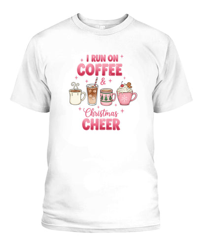 i run on coffee and christmas cheer
