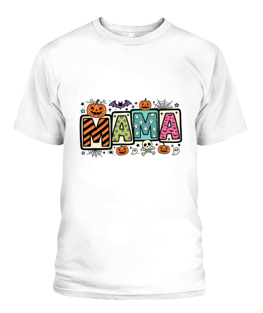 halloween mama pumpkins ghosts bats