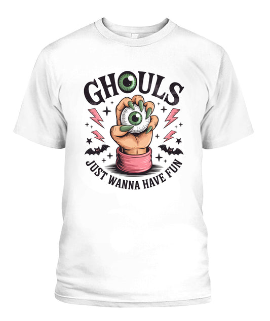 ghouls hand holding eyeball bats