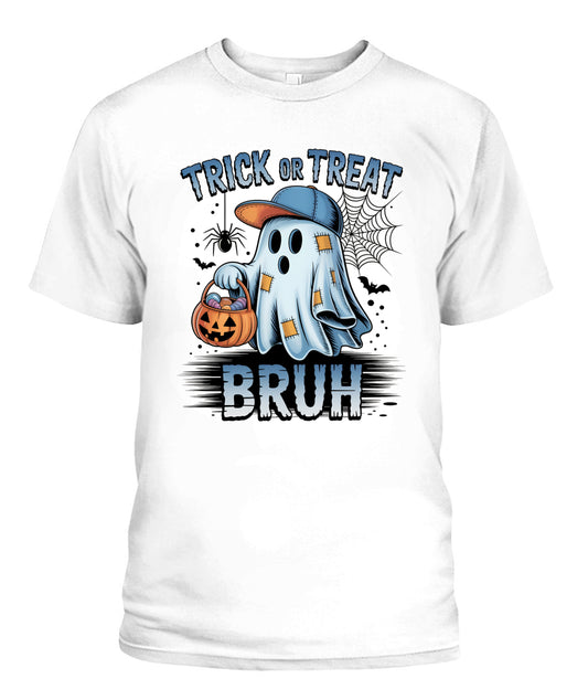 Bruh Trick or Treat Pumpkin