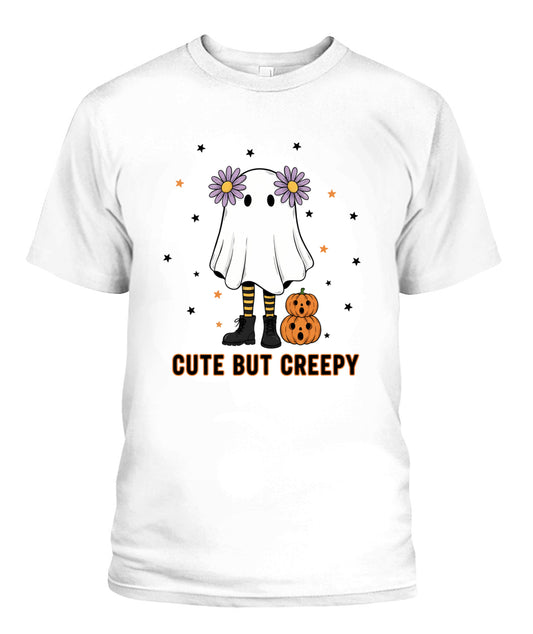 cute ghost flowers pumpkins halloween-2