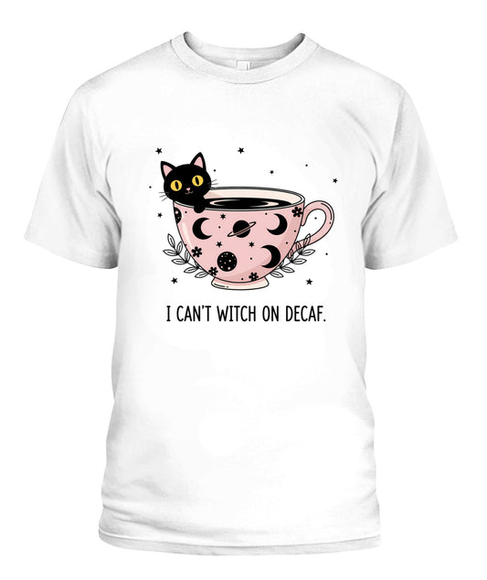 black cat in pink cosmic teacup
