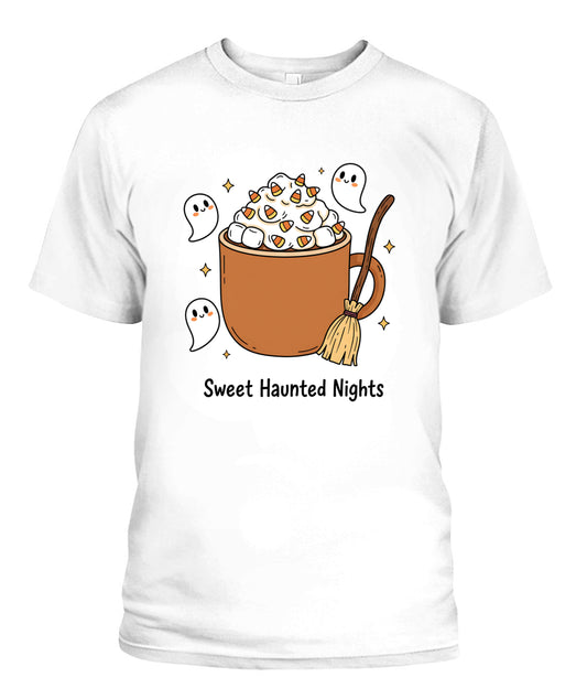 halloween hot chocolate ghosts