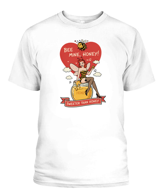 bee mine honey pinup girl honey jar