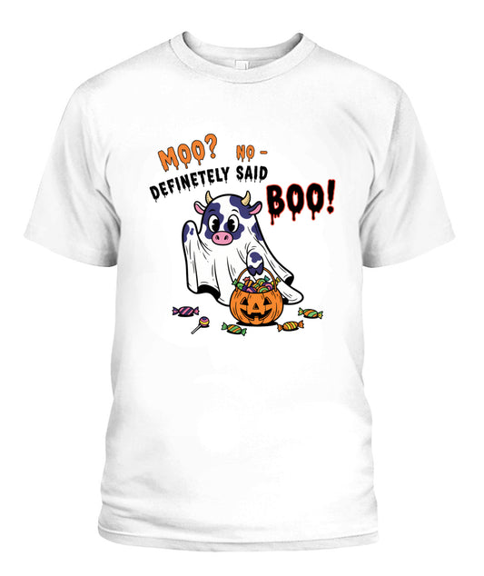 cow ghost halloween candy