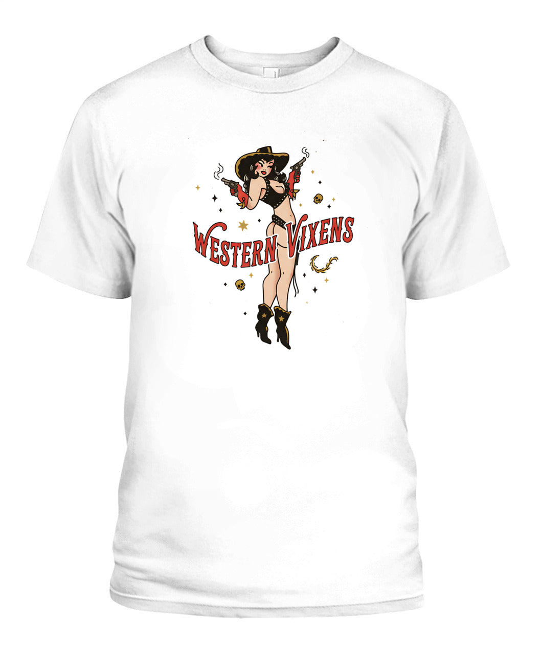 western vixens pinup gunslinger