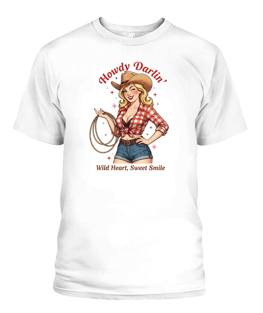 Wild heart sweet smile, pinup 60s retro