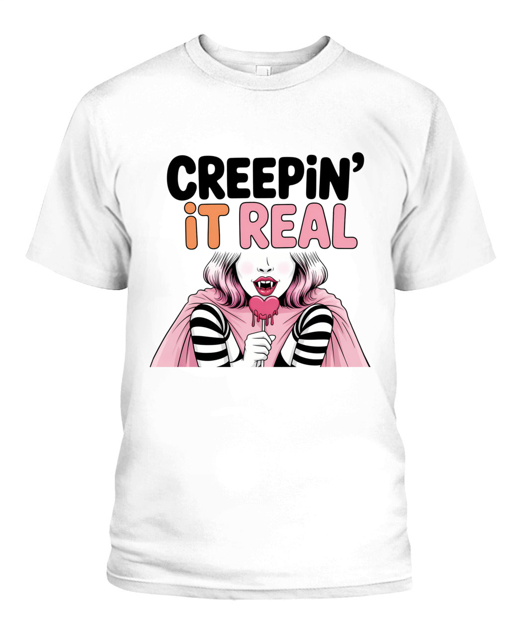 Creepin It Real Sexy Girl Ice Cream