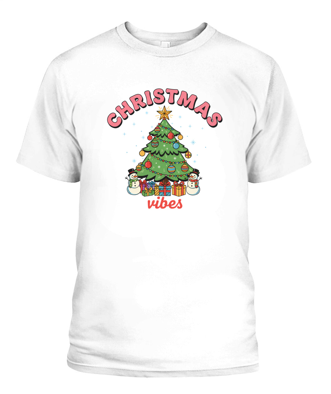 christmas tree snowmen vibes