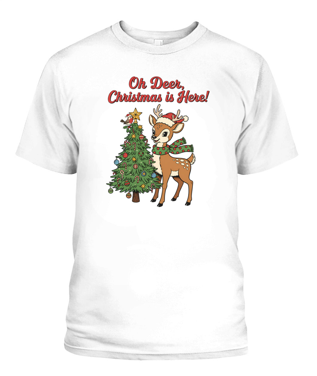 christmas deer tree oh deer
