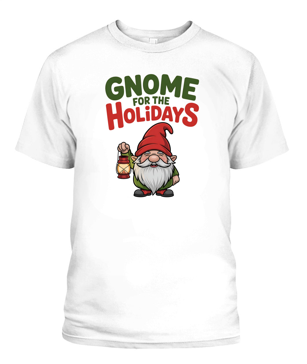 gnome for the holidays lantern